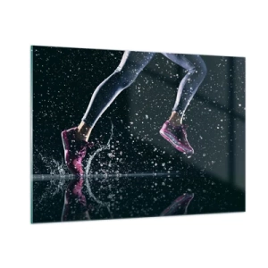 Glass picture - Step on It - 100x70 cm