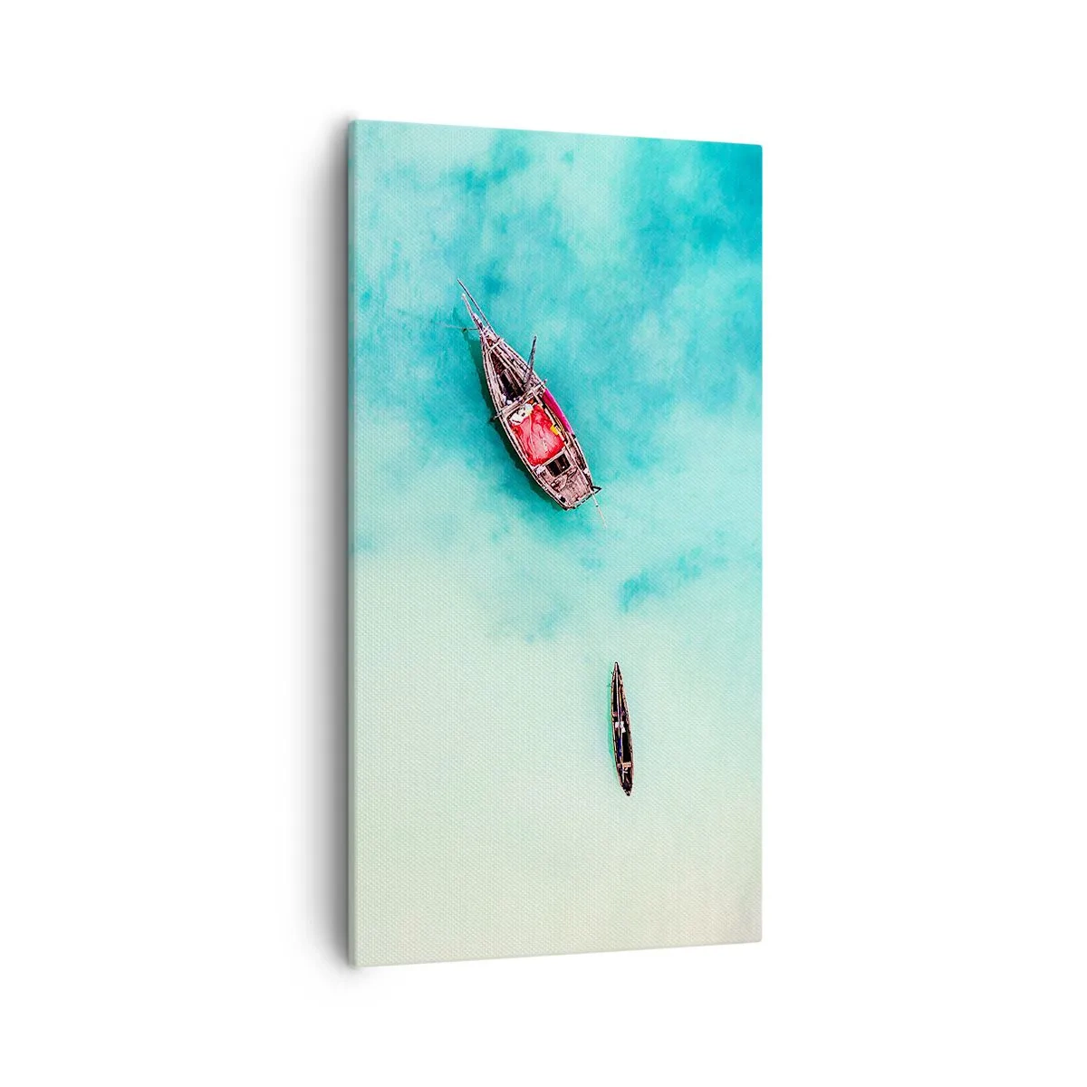 Canvas picture - On the Beaches of Zanzibar, When the Tide Is High - 55x100 cm