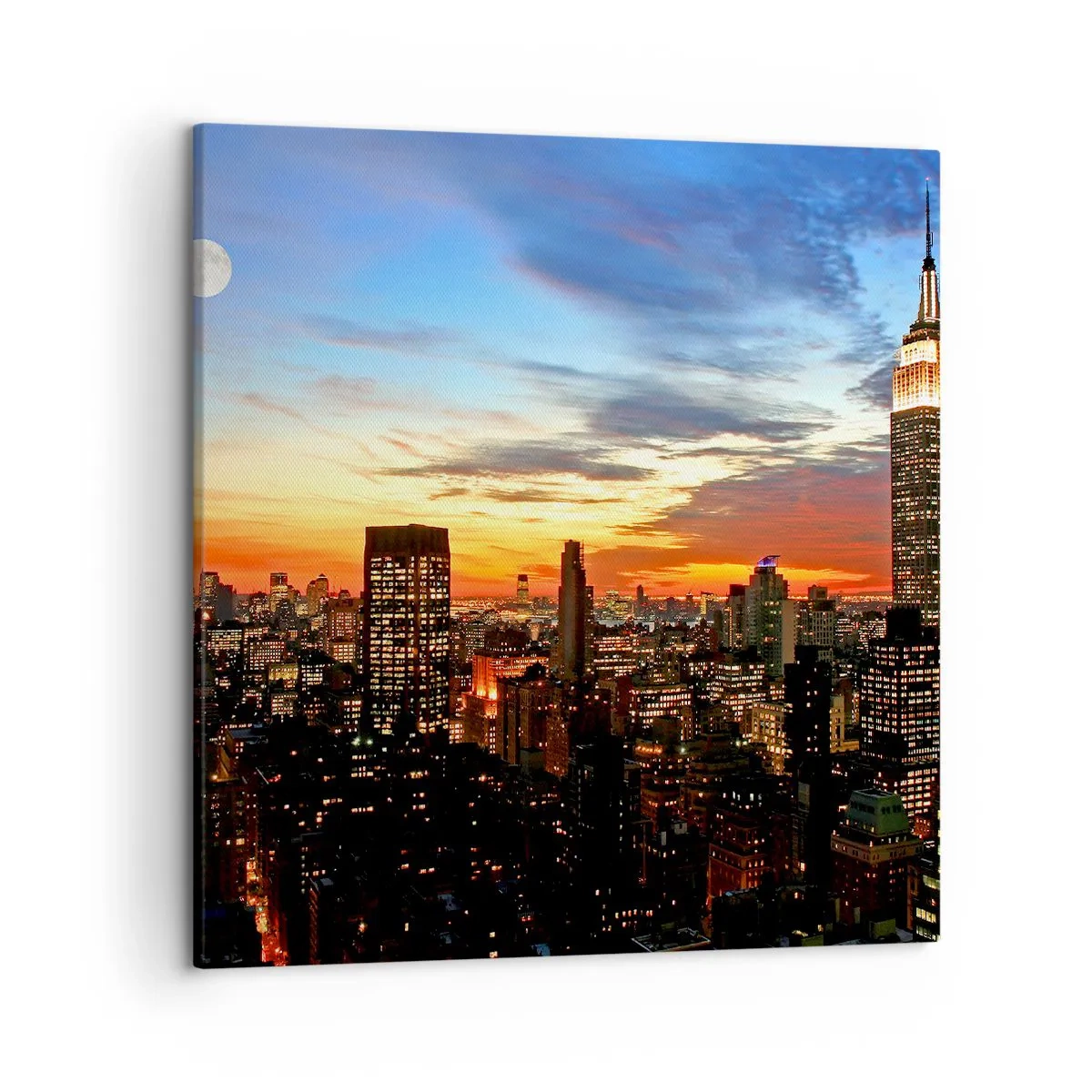 Canvas picture - Starry American Night - 50x50 cm