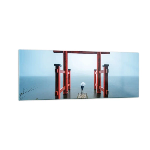 Glass picture - Japanese Musings - 140x50 cm