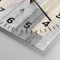 Clock face with numbers