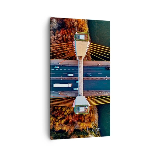 Canvas picture - Behind Seas and Oceans - 55x100 cm