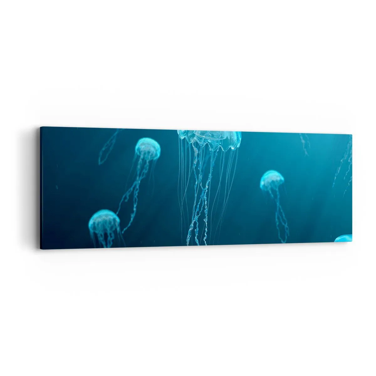 Canvas picture - Ocean Dance - 90x30 cm