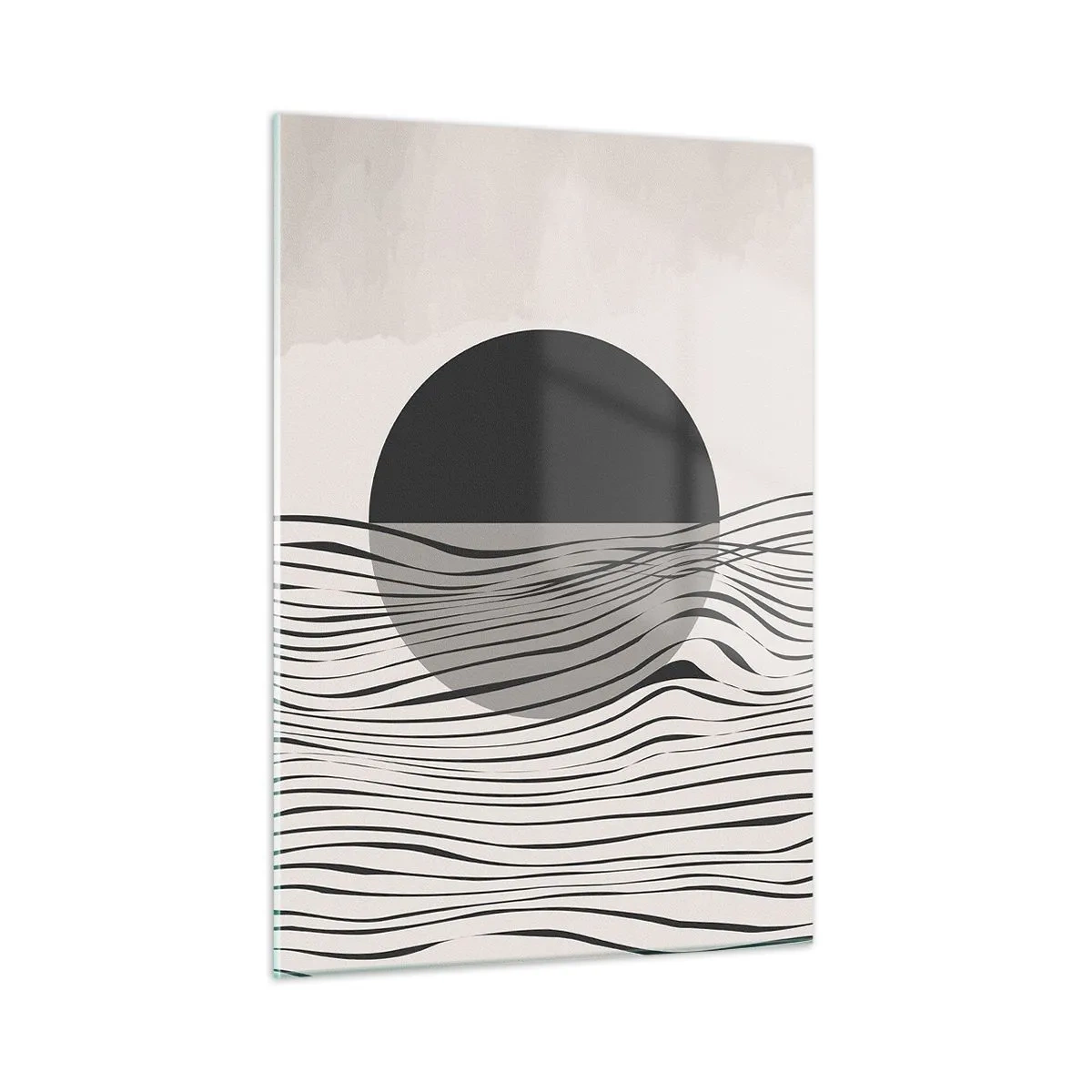 Glass picture - Half Composition - 50x70 cm