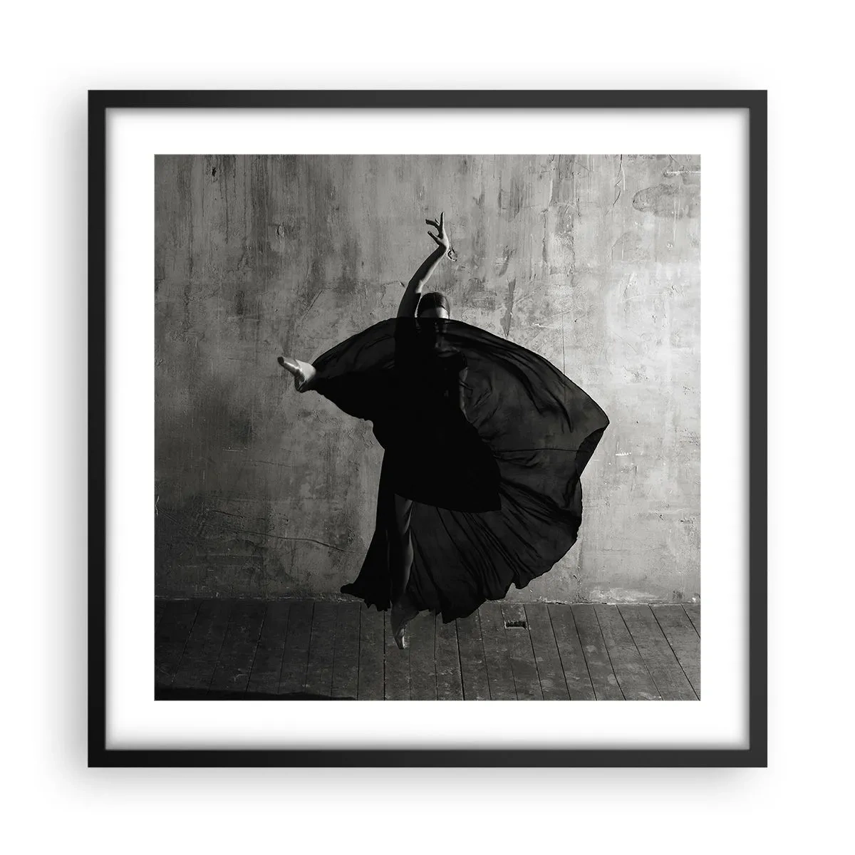 Poster in black frame - Full of Passion - 50x50 cm