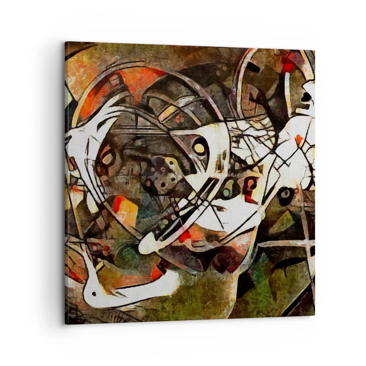 Canvas picture - Can You Hear Movement? - 50x50 cm