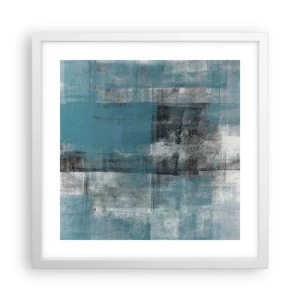 Poster in white frmae - Water and Air - 40x40 cm