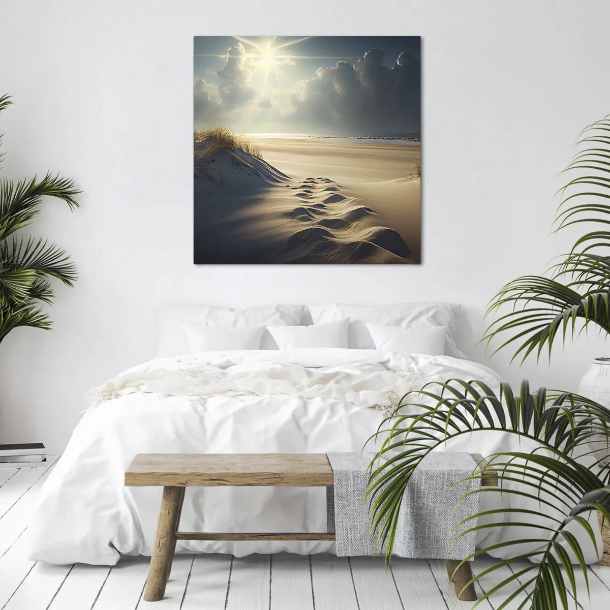 Canvas picture - Calming Landscape - 70x70 cm