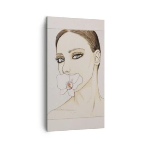 Canvas picture - Symbol of Elegance and Beauty - 45x80 cm
