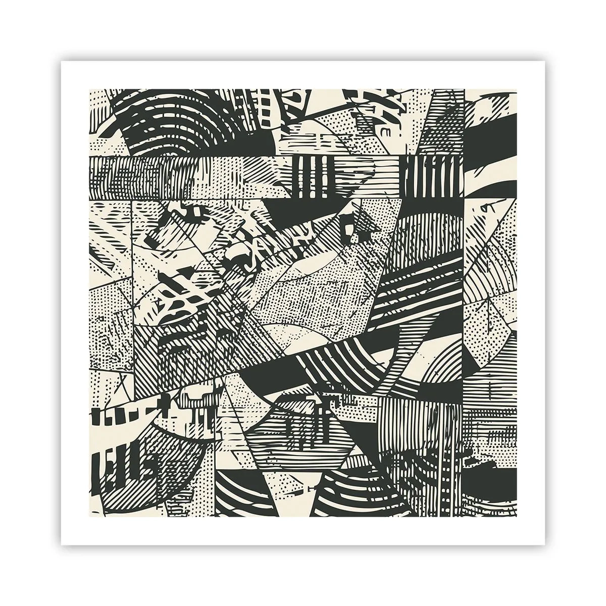 Poster - Dynamics of Contemporaneity - 60x60 cm