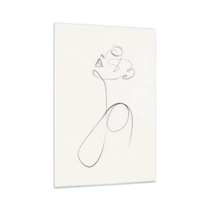 Glass picture - Entangled in Dreams - 70x100 cm