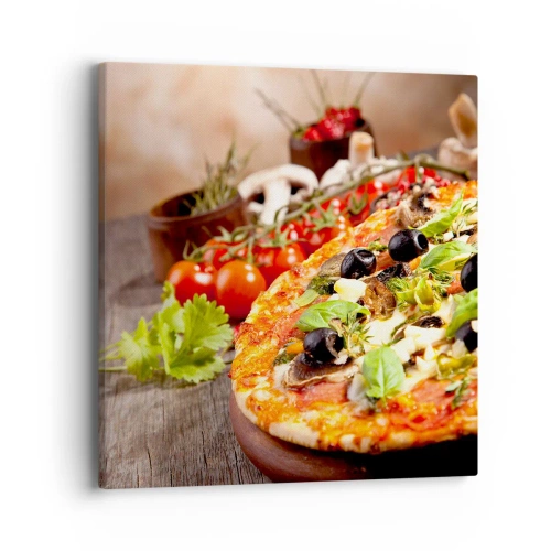 Canvas picture - Earthly Ingredients - 40x40 cm