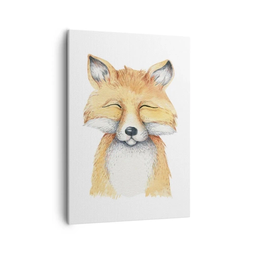 Canvas picture - Fox Moods - 50x70 cm