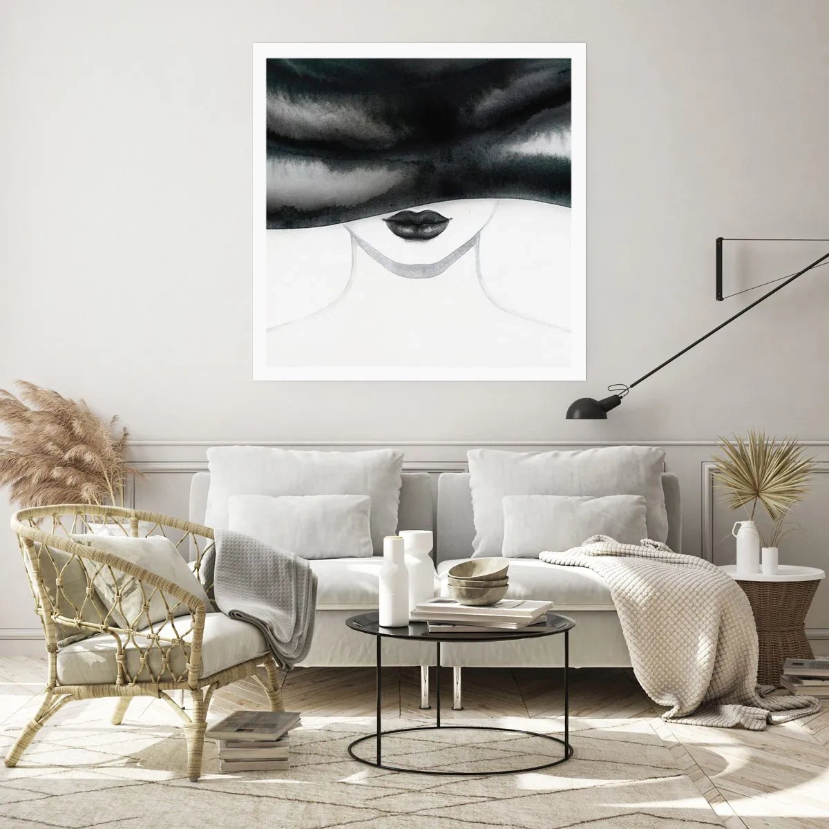 Poster - Sensual Secret - 40x40 cm