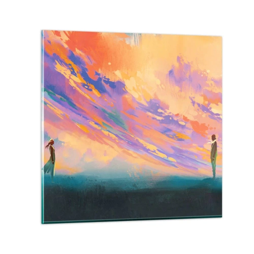 Glass picture - Power of Attraction - 70x70 cm