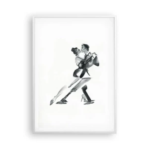 Poster in white frmae - In One Rhythm - 70x100 cm