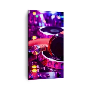 Canvas picture - Before Party Starts - 45x80 cm