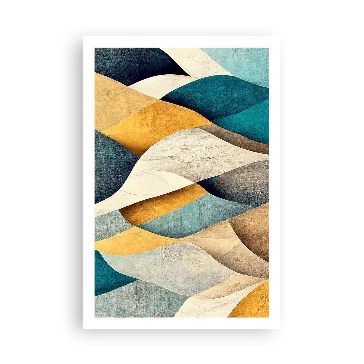 Poster - Rhythm and Undulation - 61x91 cm