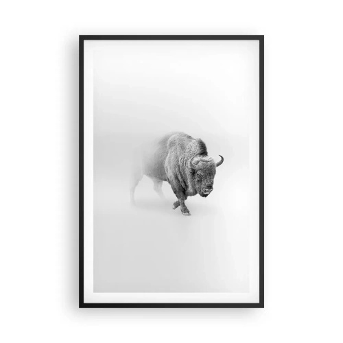 Poster in black frame - King of the Prairie - 61x91 cm
