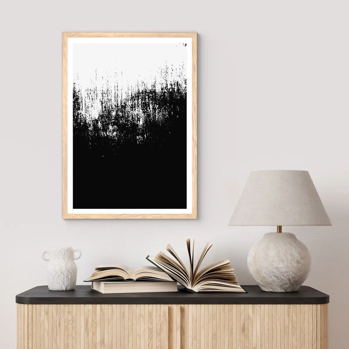 Poster in light oak frame - And the Winner Is… - 40x50 cm