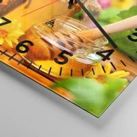 Clock face with numbers