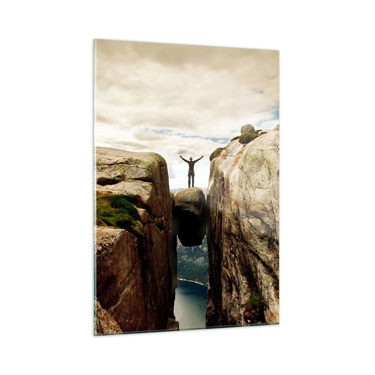 Glass picture - How Am I?! - 50x70 cm