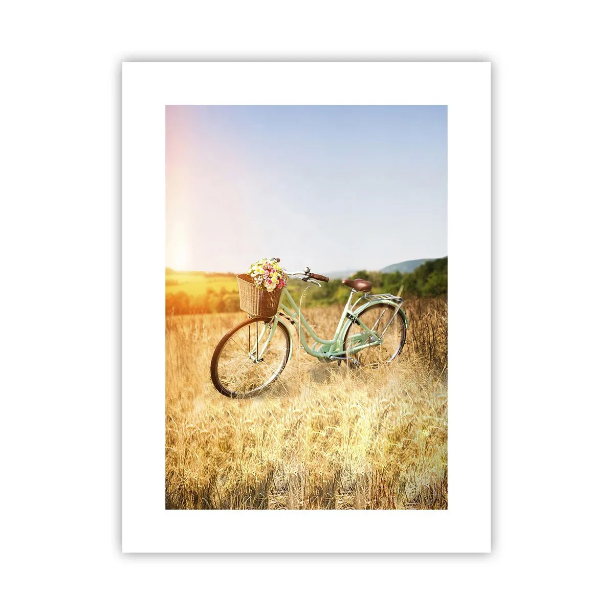 Poster - I will Stay Here for a While - 30x40 cm