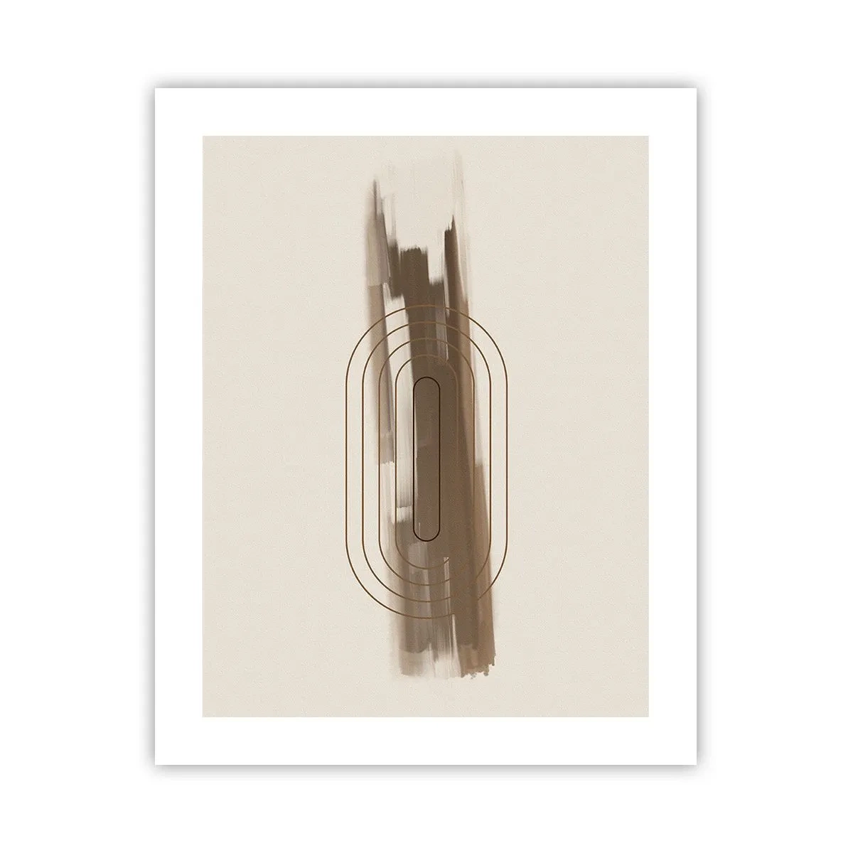 Poster - Blast of Grey - 40x50 cm