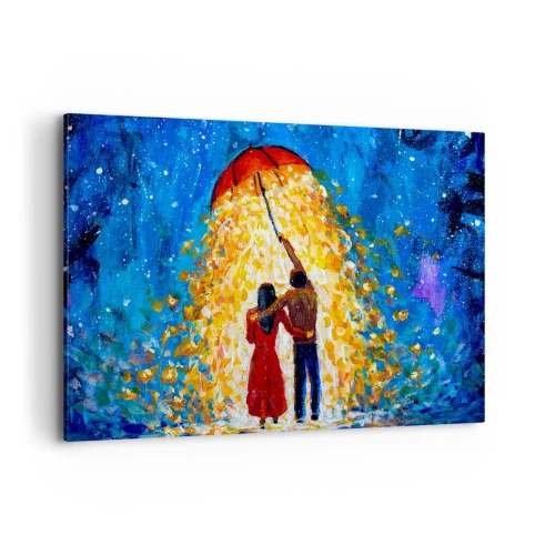 Canvas picture - Magic of a Rainy Evening? - 100x70 cm