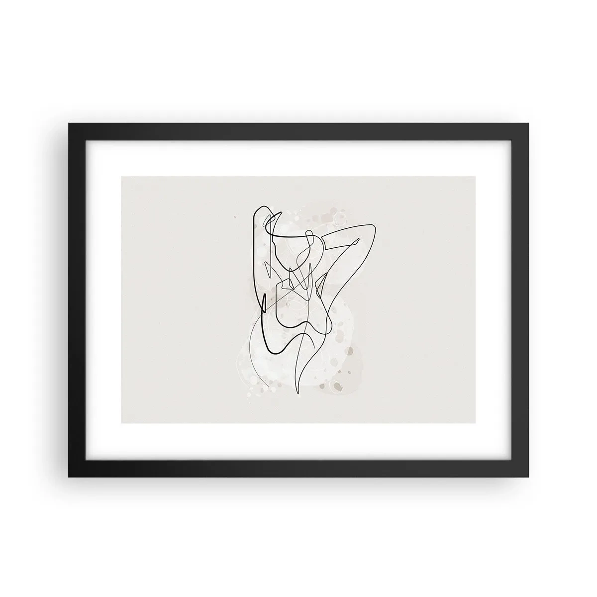 Poster in black frame - Art of Seduction - 40x30 cm