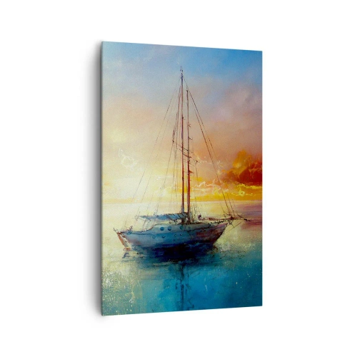Canvas picture - In a Golden Bay - 80x120 cm