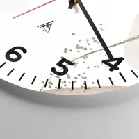 Clock face with numbers