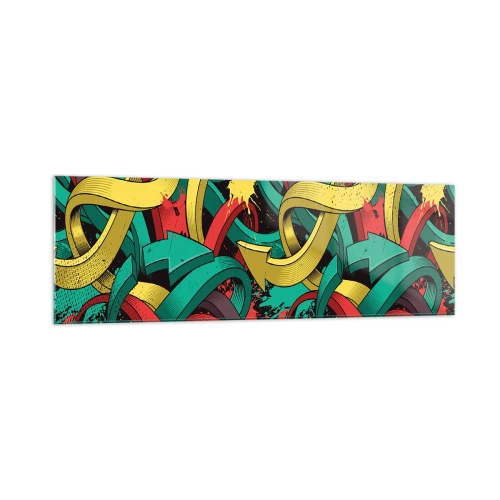 Glass picture - Which Way? - 160x50 cm