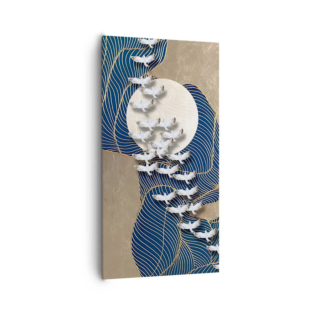 Canvas picture - Freedom, Travel, Community - 65x120 cm