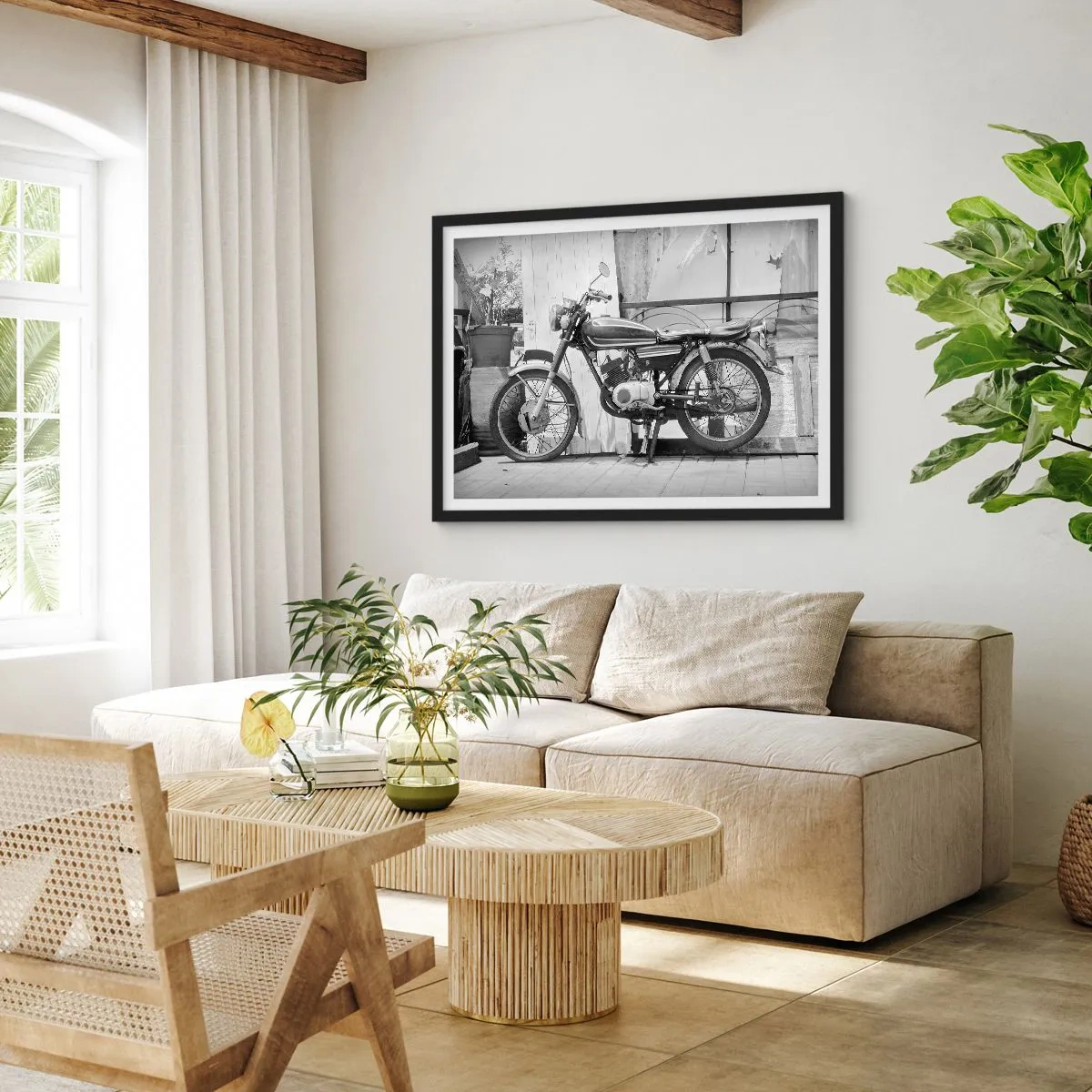Poster in black frame - Classics above All - 91x61 cm