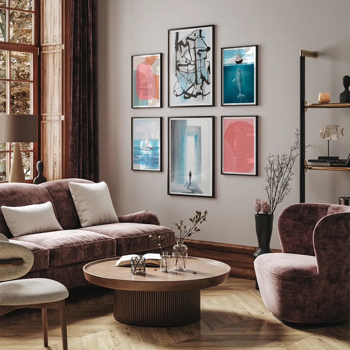 Casual elegance - Inspiration for the living room