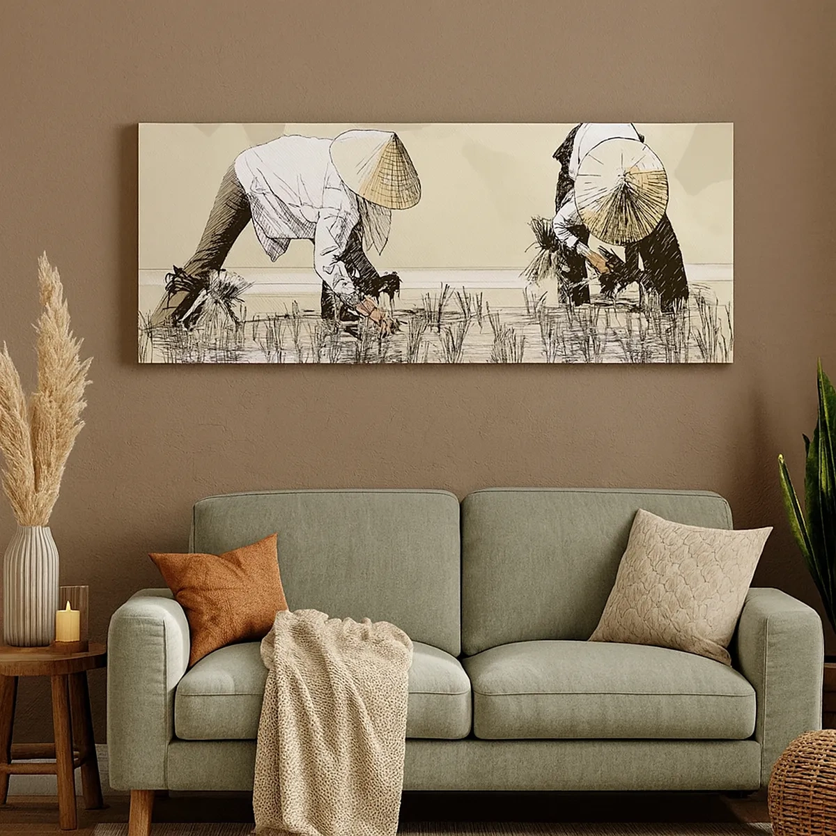 Canvas picture - Good Harvest - 30x30 cm