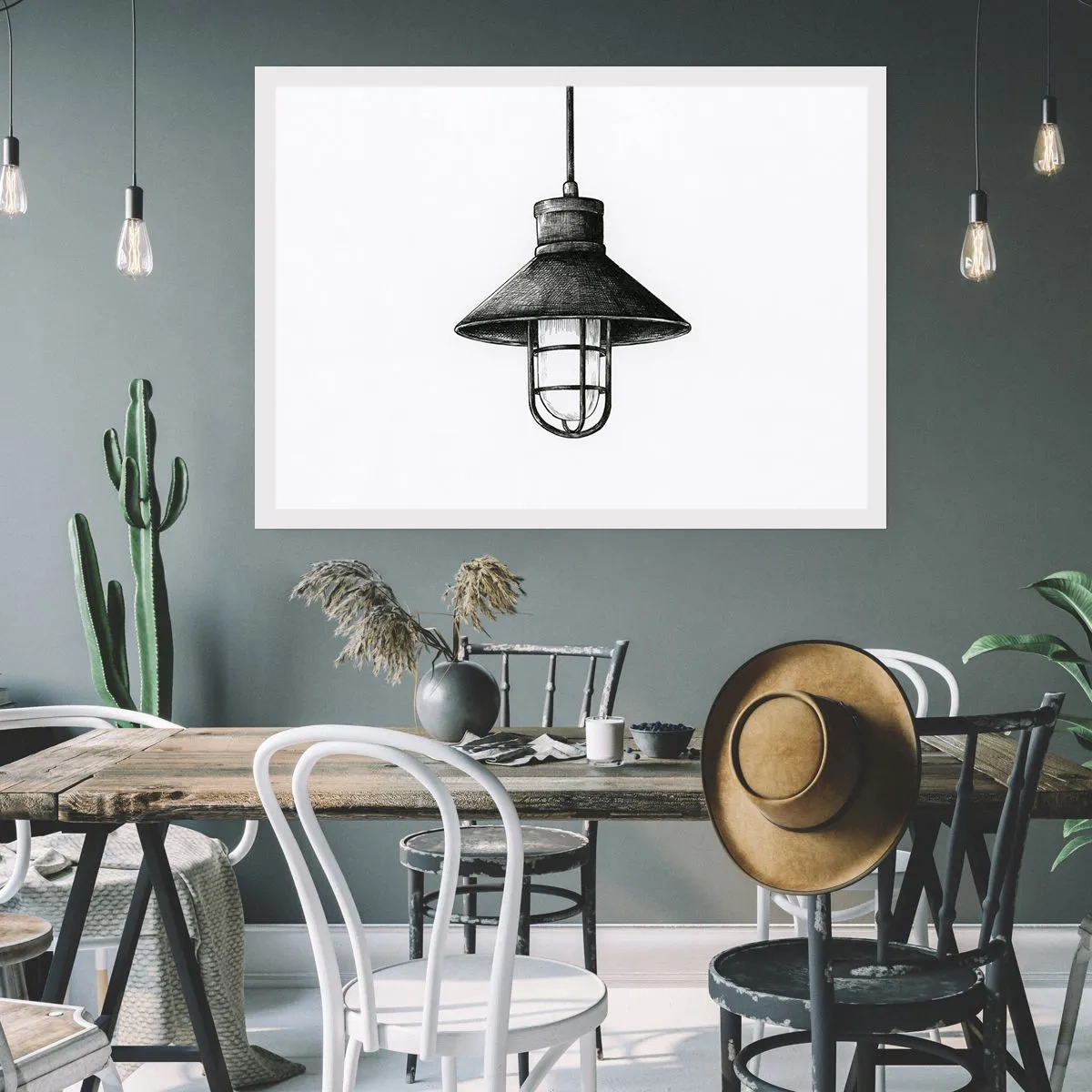 Poster - Like In the Old Days… - 40x30 cm