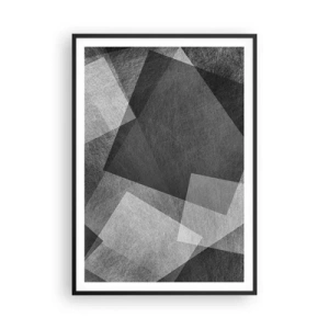 Poster in black frame - Eternal Symbol of Durability and Order - 70x100 cm
