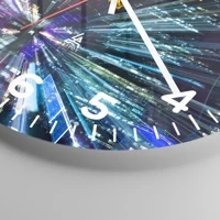Clock face with numbers