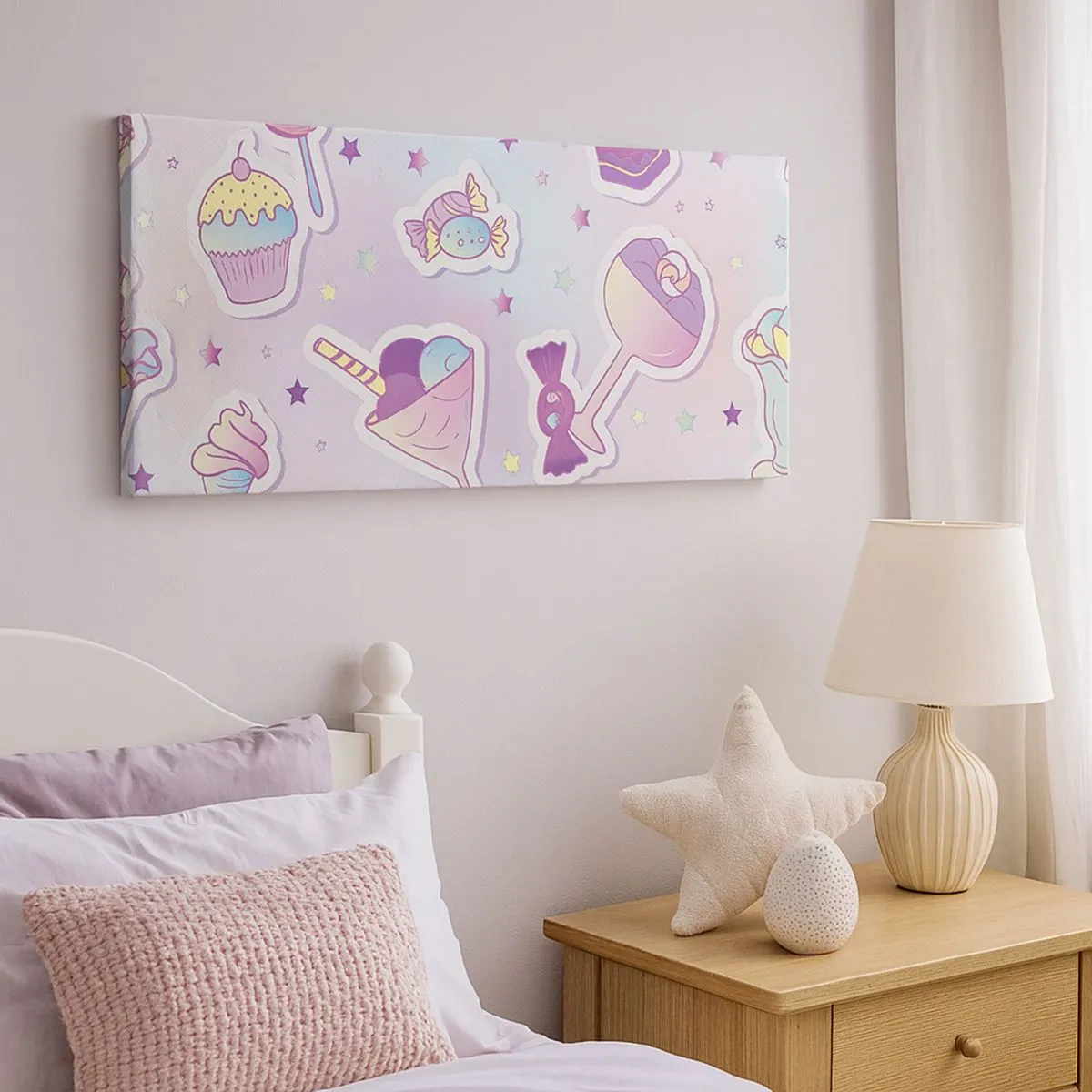 Canvas picture - Why We Can't Have Birthday Everyday? - 100x40 cm