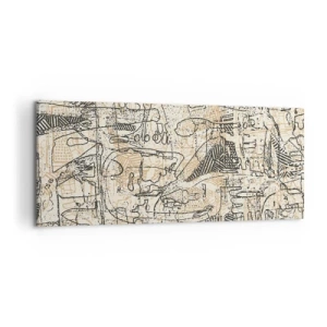 Canvas picture - Waiting to Be Decoded - 120x50 cm