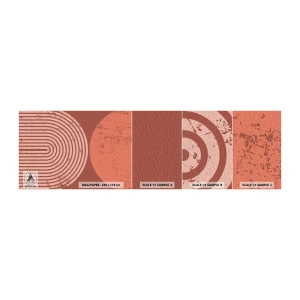 Photo Wallpaper Sample Standard Eco - Close Relationship - Minimalism, Modern, Abstraction - 100x30 cm