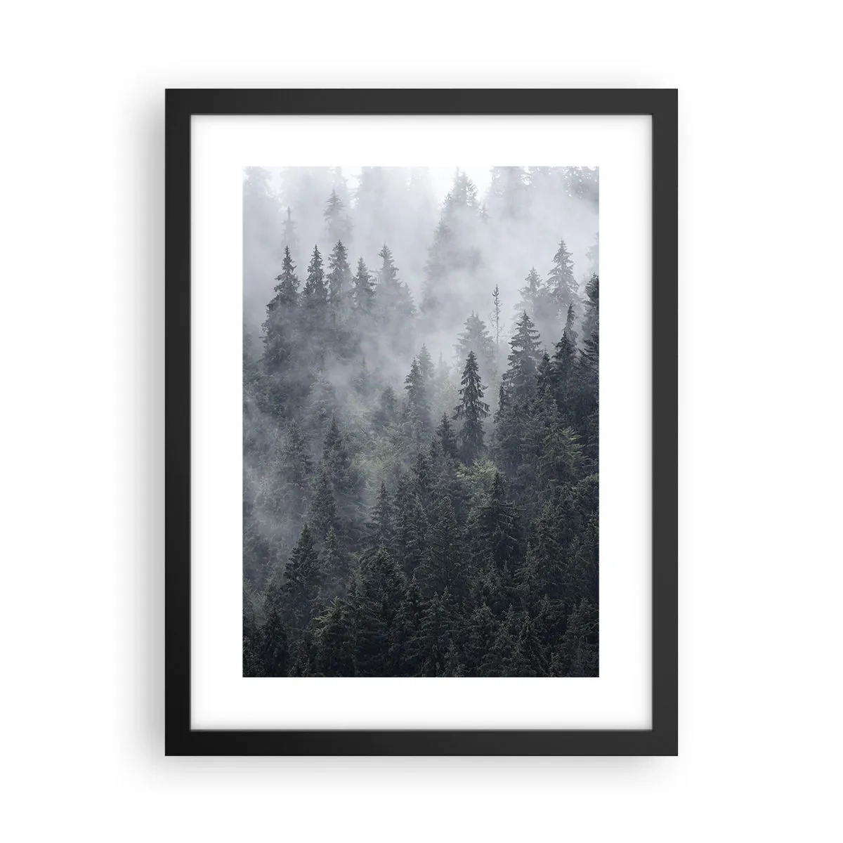 Poster in black frame - Forest World - 30x40 cm
