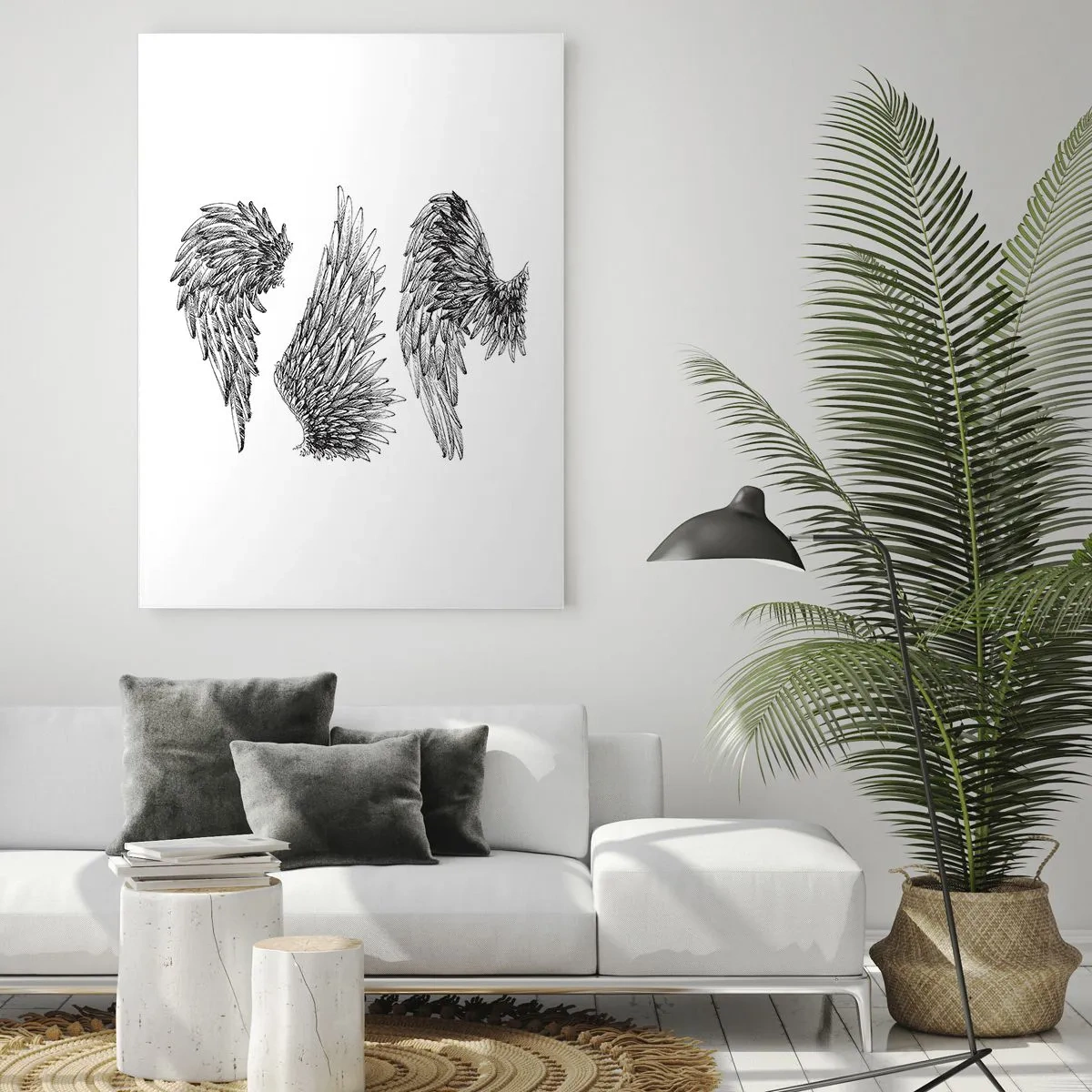 Glass picture - You Can Be an Angel - 50x70 cm