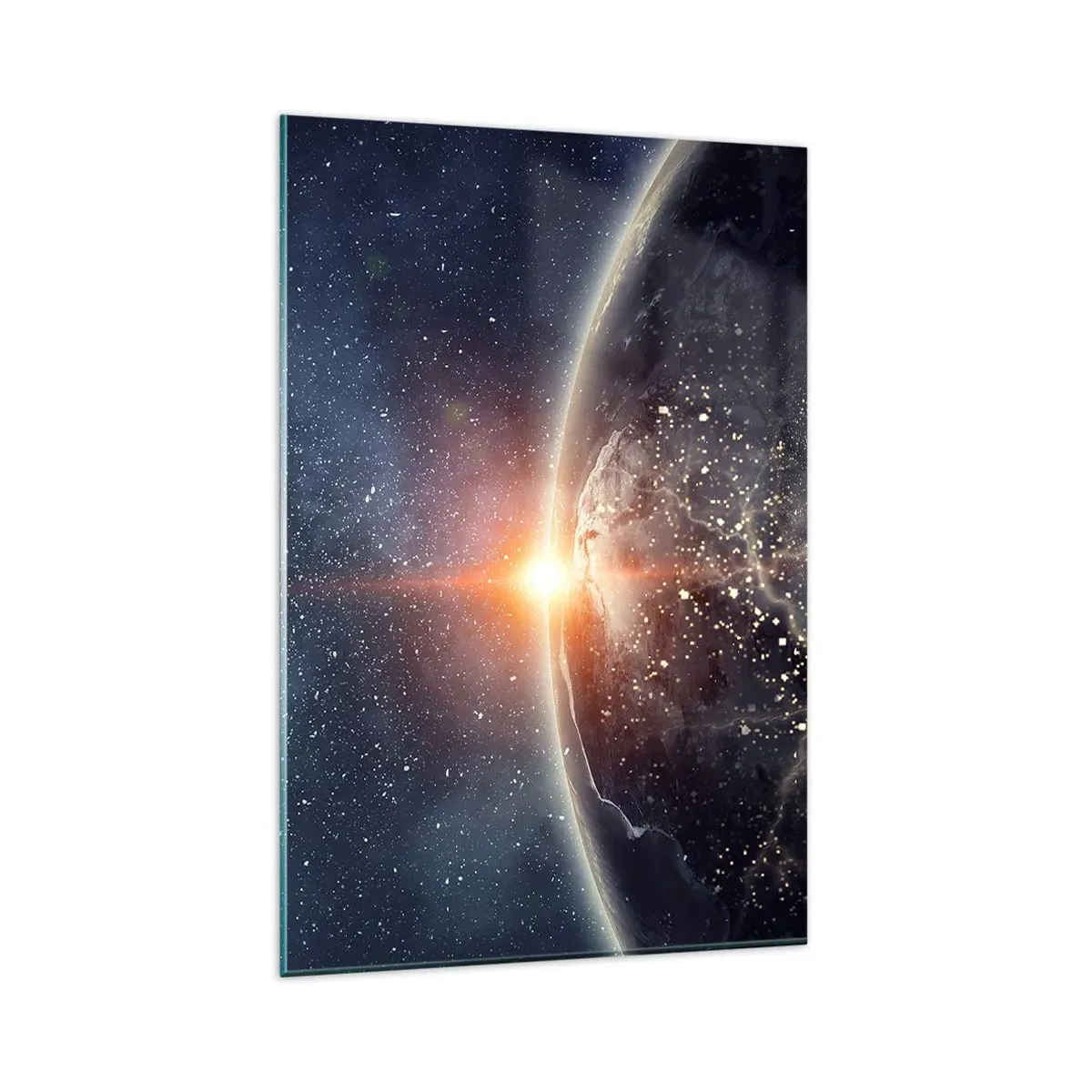 Glass picture - In a New Perspective - 80x120 cm