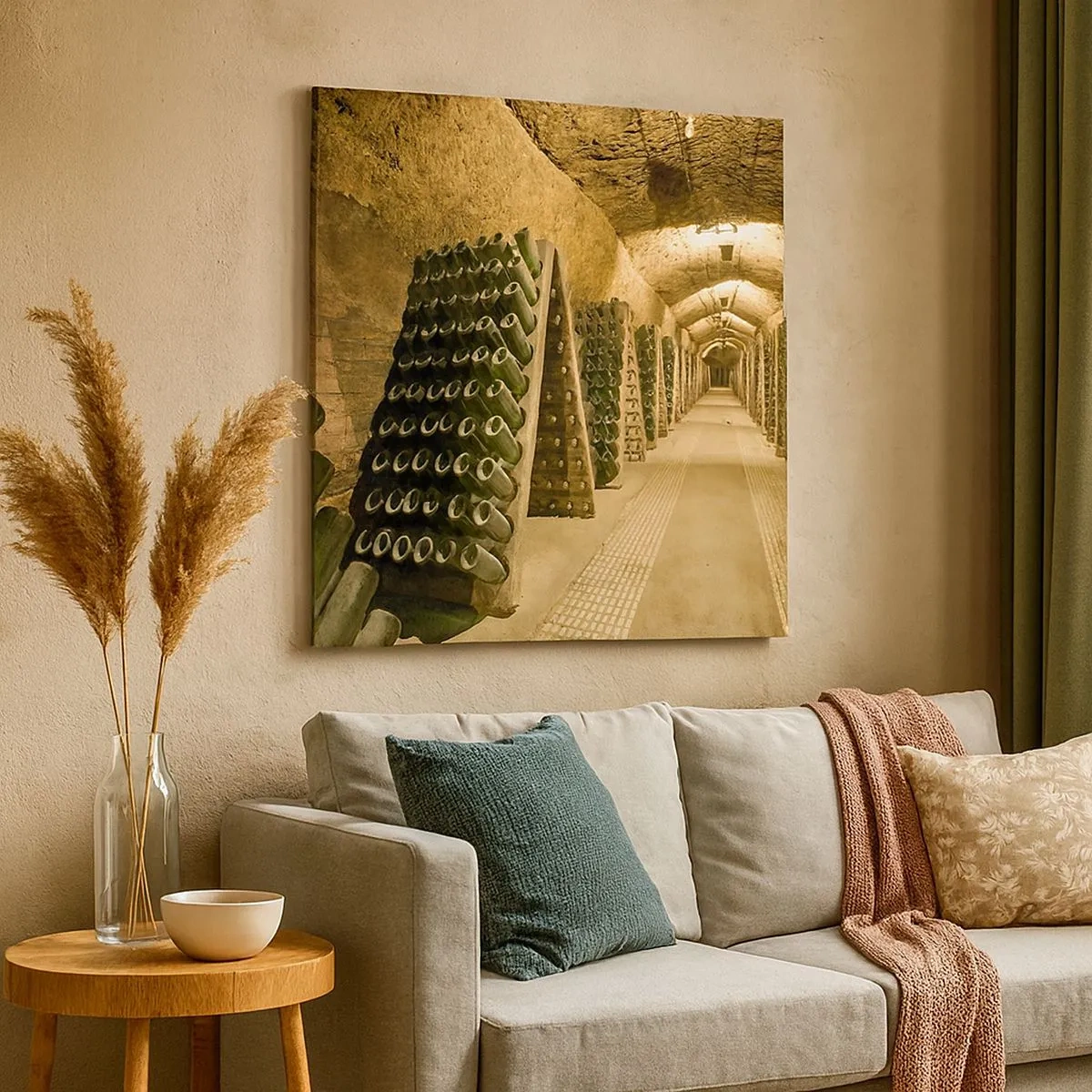 Canvas picture - Birth of Taste - 30x30 cm