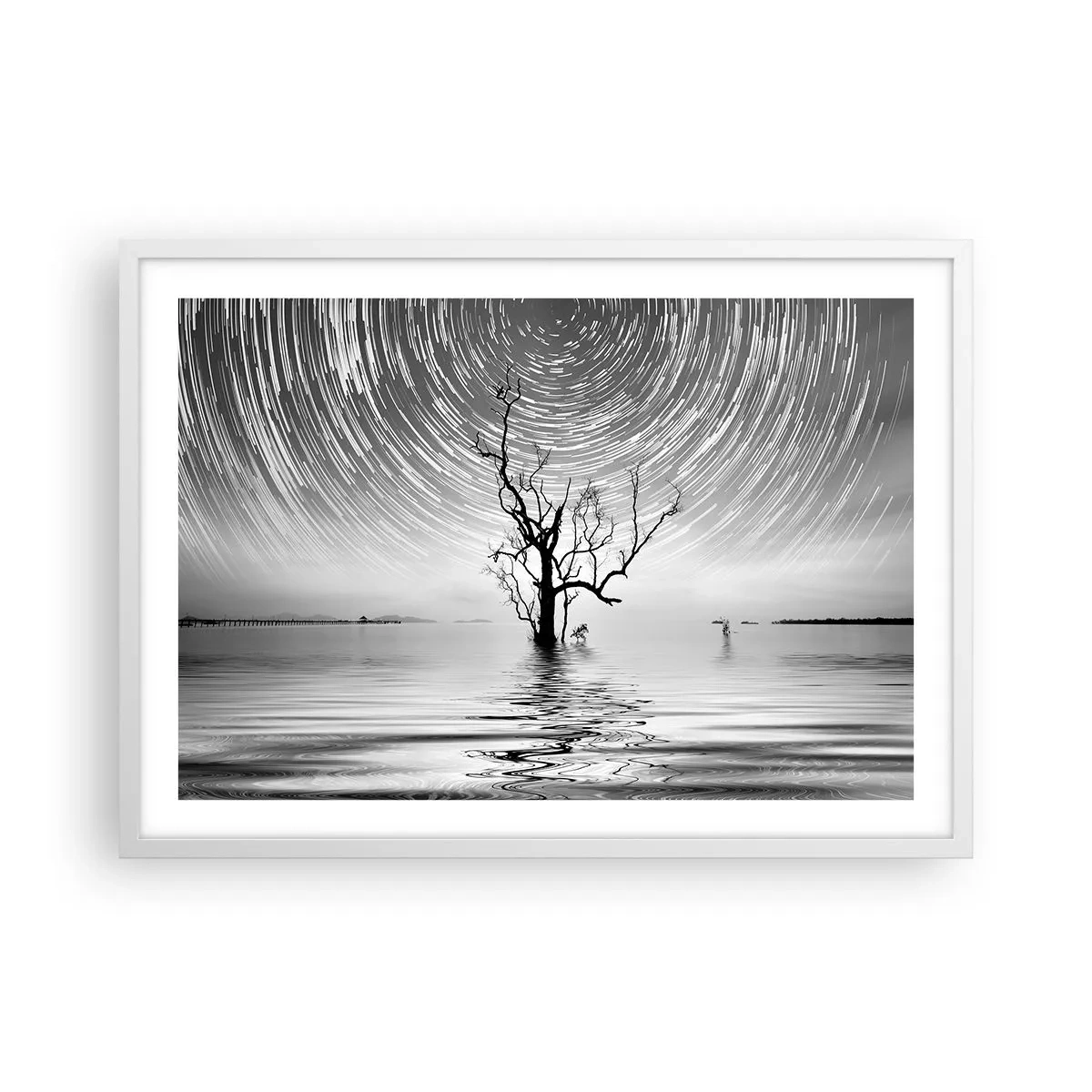 Poster in white frmae - Symphony of Nature - 70x50 cm