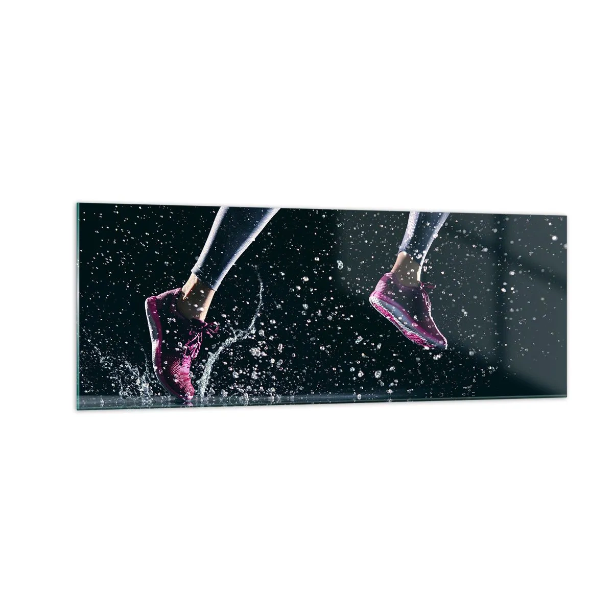 Glass picture - Step on It - 140x50 cm