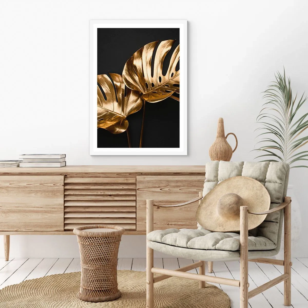 Poster in white frmae - Tresaures of Nature - 70x100 cm